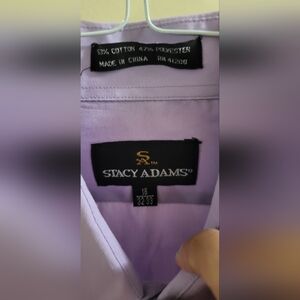 Stacy Adams lilac men's dress shirt